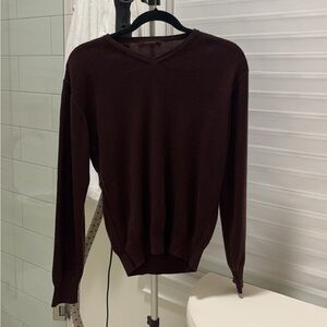 Brown Johnstone cashmere sweater